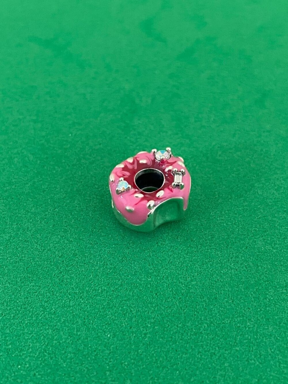 Pandora Sparkling Sprinkled Donut Charm - Picture 3 of 4